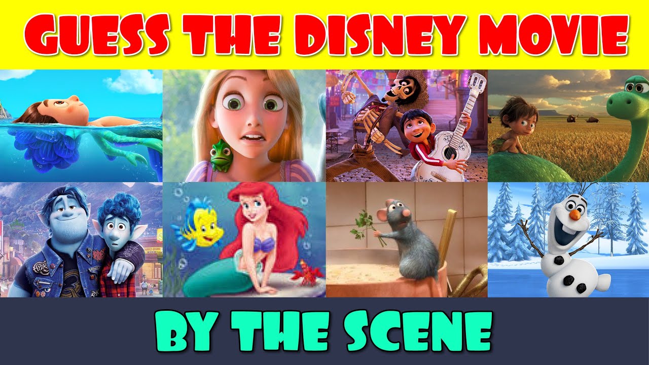 Guess The Disney Movie By The Scene | Disney Quiz - YouTube