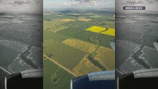 Delta flight narrowly avoids collision with military plane