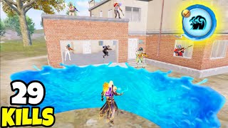 This Water Ability Has *HIDDEN* Features That Nobody Knows in BGMI • (29 KILLS) • BGMI Gameplay