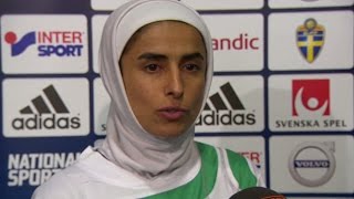 Irans Sara Ghomi: "Otrolig upplevelse att stå upp mot ett världslag" - TV4 Sport