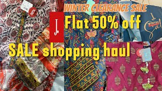 ❤️ J. Junaid Jumshaid Winter Clearance Sale😍 Flat 50% OFF 📣 Sale 2025 📣