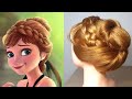 Frozen Hairstyles,  Anna Hairstyles