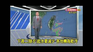 2025/01/24 嘉愷 晨間 民視氣象 春節年假天氣