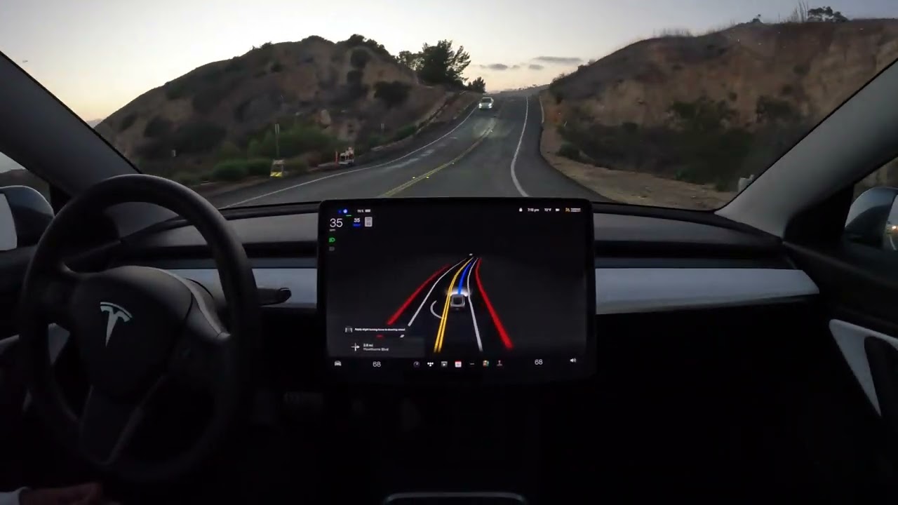 Tesla Full Self-Driving Beta 10.69.2 Perfect 19 Minute Drive With No ...