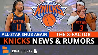 NY Knicks News & Rumors: Josh Hart The X-FACTOR + Jalen Brunson Snubbed AGAIN From All-Star Game