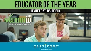 Certiport's Educator of the Year 2019