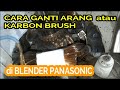 HOW TO REPLACE CHARCOAL OR A PANASONIC BLENDER CARBON BRUSH