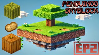 PenguinGG Skyblock- Building Farms To Get Rich