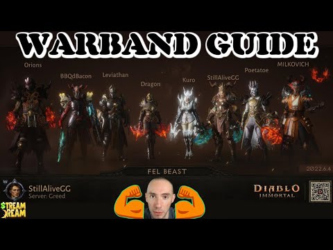 Diablo Immortal: Warband Camp Guide