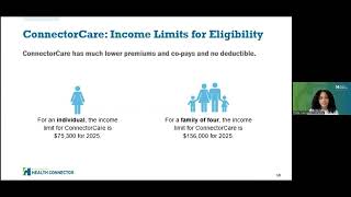 10.16.2024 Health Connector Open Enrollment Overview and Shopping Tools Demonstration