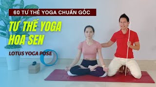 Yoga Pose #01: Lotus Yoga Pose - Relaxing and sleeping better | Dang Kim Ba Yoga Therapy