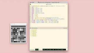 live-coding  ambient music in SuperCollider