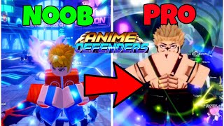 Going from a Noob to Pro in Anime Defenders (Part 1) | Anime Defenders