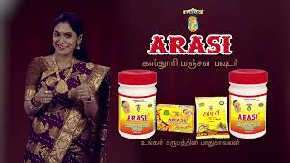 ARASI Kasturi Turmeric Powder-கஸ்தூரி மஞ்சள் -Glowing and Flawless Skin Naturally-100 % Natural