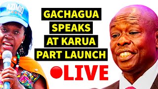 🔴CRAZY DRAMA AS RIGATHI STORMS KARUA NEW PARTY LAUNCH