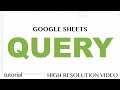 Google Sheets QUERY Function Tutorial - SELECT, WHERE, LIKE, AND, OR, LIMIT statements - Part 1