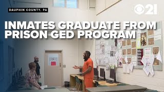 Prison inmates graduate through GED program