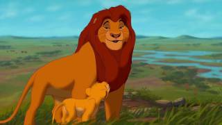 The Lion King 3D - 'Morning Lesson With Mufasa'-  Disney Movie Clip
