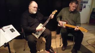 De Mannen uit Noord on 6 string Gumbo Guitars