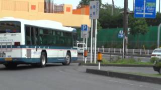 【HD】京成バス・5243 千05(ISUZU ERGA) 千城台駅を発車