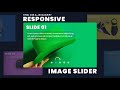 Responsive Image Slider | With Manual Button & Auto-play Navigation Visibility - HTML CSS Javascript