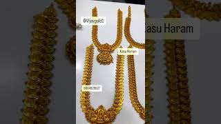 latest Kasina sara  ||Gold Kasina Haram ||Antique gold Long chain|| light weight Gold hara