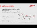 pitConnect 2024 - Keynote Vortrag - Prof. Dr.-Ing. Markus Krämer