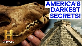 AMERICA'S SECRET HISTORY REVEALED! *Epic 3 Hour Full Episode Marathon* | America Unearthed