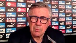 Newcastle 2-1 Everton - Carlo Ancelotti - Post Match Press Conference