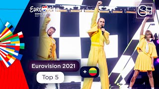 Top 5 (+🇱🇹) | Eurovision Song Contest 2021