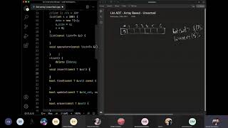 List ADT - Array Based - Unsorted - 04 Insert Function