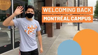 The ILSC Montréal Campus is welcoming students back from September 8th