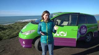 Jucy Cabana campervan tour (for road trips in New Zealand)