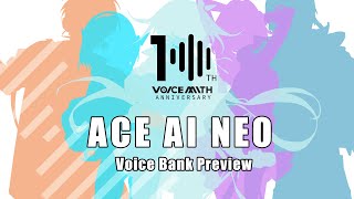 Voicemith 虛擬歌手 ACE AI Neo 歌聲庫試聽