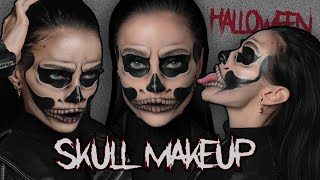 HALLOWEEN TUTORIAL 💀 Skull Makeup 💀