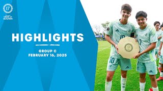 Group C Highlights, February 16 | 2025 Concacaf Men's U-17 Qualifiers