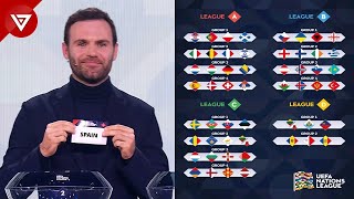 🔴 Draw Results: UEFA Nations League 2024/25 League Phase