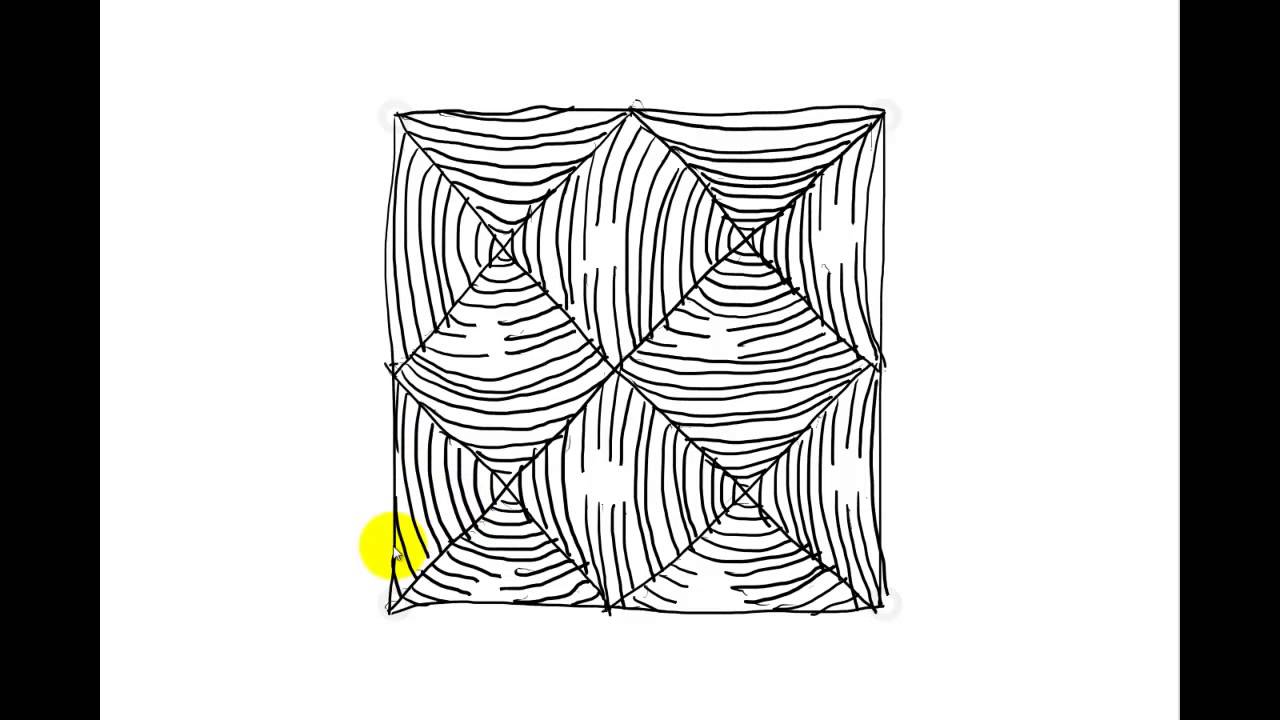 Zentangle Patterns Tangle Patterns Yincut Youtube