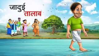 जादुई तालाब | Jaadui talab | cartoon | Hindi moral story fairy tales | kahani | moral stories |