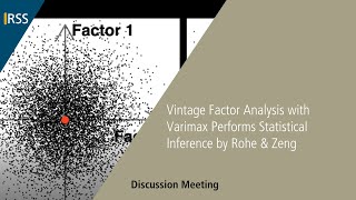 Discussion Meeting Vintage Factor Analysis with Varimax Performs Statistical Inference