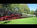 steam locomotive 52 8038 approaches rinteln with some whistles. dde086910