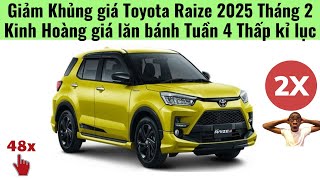 Cực khủng Toyota Raize 2024 Tuần 4 Tháng 2|Khuyến mại và giá lăn bánh cực Hấp dẫn mới nhất|Xe 24h