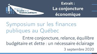 CFFP - Symposium 2020 : La conjoncture économique, Matthieu Arseneau