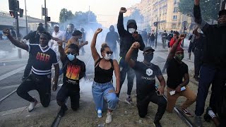France: Police use tear gas against racial injustice protesters as Floyd outrage goes global