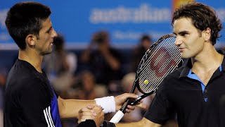 Djokovic v. Federer - Australian Open 2008 SF Highlights