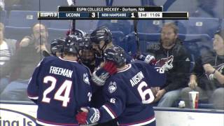 UNH Men's Hockey vs UConn Highlights (2-24-17)