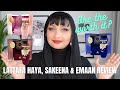 LATTAFA HAYA, SAKEENA & EMAAN REVIEW | MIDDLE EASTERN FRAGRANCE HAUL #simsquad