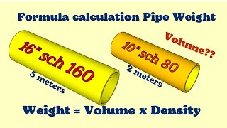 Pipe Weight Calculation EXPERT Shares Top Formulas