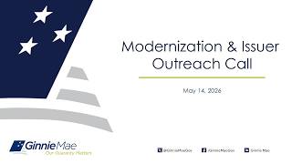 5.14.2026 Modernization & Issuer Outreach Recording