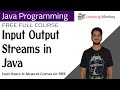 Input Output Streams in Java || Lesson 67 || Java Programming || Learning Monkey ||